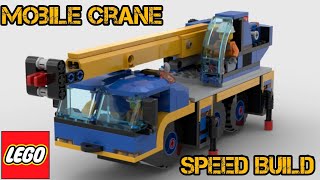 LEGO  Mobile Crane  Speed Build [upl. by Piwowar191]