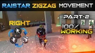 HOW TO DO ZIG ZAG Movement LIKE RAISTAR⚡️Secret 🤫  How To Play Like Raistar 😱 [upl. by Modesta]