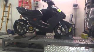 Yamaha Aerox 7T 2589CV By Scooter Racing Workshop [upl. by Eelra301]