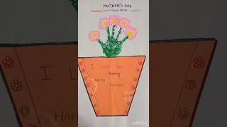 Mothers day activity for kids youtubeshorts activity mothersdayart [upl. by Enelhtak]