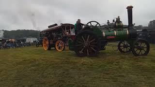 Chester le Street Steam Rally 2024 The steam Parade 1200 [upl. by Cyrillus]