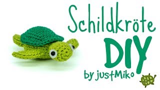 Schildkröte häkeln 🐢 Do it Yourself  Zuschauerwunsch by justMiko [upl. by Michelina233]