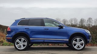 VW Touareg 7P 201518 R Line Spec Review Features and Controls [upl. by Rihsab]