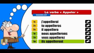 La conjugaison du verbe Appeler  Indicatif Futur Simple [upl. by Htiderem]