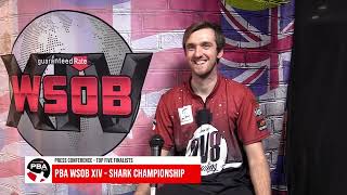 WSOB XIV Shark Championship Top Five Press Conference April 14 2023 [upl. by Prasad86]