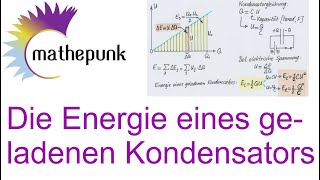 Die Energie eines geladenen Kondensators [upl. by Ardnuassak]