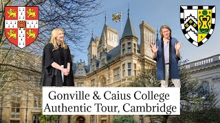 Gonville amp Caius College Cambridge 31 Tour DNA Stephen Hawking  Fellow’s Dining Hall [upl. by Lareneg]