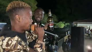 Mbida part 1 King wemafreestyle pastage live Ending Ending Riddim Launch hosted by Edie Be KweKwe [upl. by Asseret631]