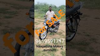 Hero splendor plus for sale naagarjunamotors second hand used bike cumbum Theni tamilnadu [upl. by Maice]