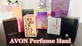 Avon Perfume Haul  New avon perfumes [upl. by Pegeen]