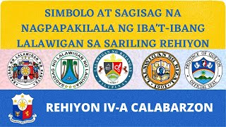 ARALING PANLIPUNAN 3 SIMBOLO AT SAGISAG NG MGA LALAWIGAN SA REHIYON IV A CALABARZON  WEEK 45 [upl. by Evita]