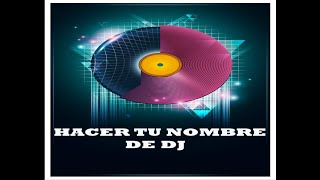 COMO HACER TU NOMBRE DE DJ SPOT EFECTO IDENTIFICADOR PISADOR SIN UTILIZAR MICRÓFONO 2020 [upl. by Alphonsine]