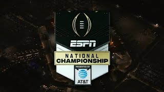 ESPN  2021 CFP National Championship Intro Ohio State vs Alabama [upl. by Soilisav]