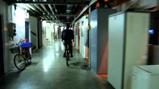 Cycling inside the synchrotron at Grenoble [upl. by Esinrahs]