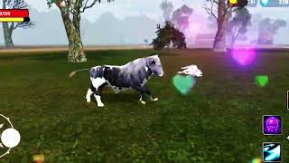 Juegos de pelea de vacas con tractores  toro y pollito  best android game  274 [upl. by Macswan]