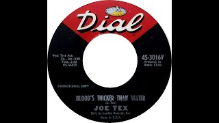 JOE TEX BLOODS THICKER THAN WATER [upl. by Baxy]