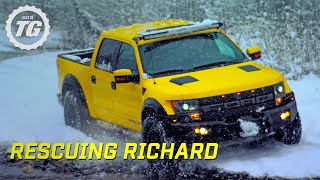 Rescuing Richard From Lone Wolf Mountain  Top Gear  Series 22  BBC [upl. by Evadnee]