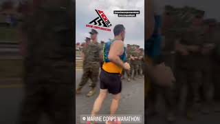 Marine Corps Marathon 2023 two psychiatrists running together marathon mcm [upl. by Rhoades]