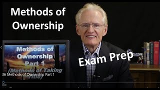 36 Methods of Ownership Part 1 Arizona Real Estate License Exam Prep [upl. by Homere]