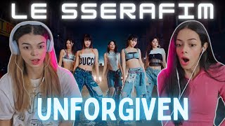 LE SSERAFIM 르세라핌 UNFORGIVEN feat Nile Rodgers MV amp STUDIO CHOOM  REACTION [upl. by Ayal626]