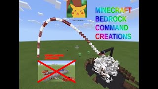 Cool Commands in Minecraft Bedrock Edition [upl. by Enohpets772]