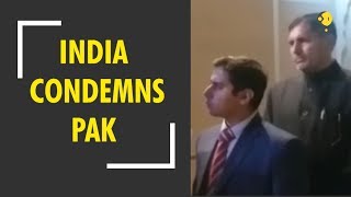 India condemns Pakistan over diplomats harassment [upl. by Nadruoj893]