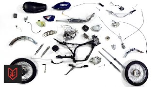 7 Minute Motorcycle Teardown – Mechanic Crash Course [upl. by Anayrb]