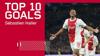 TOP 10 GOALS  Sébastien Haller 🐦 [upl. by Erehc559]