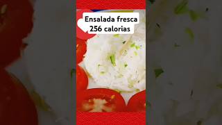 ENSALADA FRESCA DE VERANO recetas viral foodvideos ensalada food mexico demexicoatucocina [upl. by Hairim152]