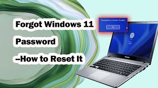 How to Reset Windows 11 Password Without Any Software  No Data Lose [upl. by Nerag562]