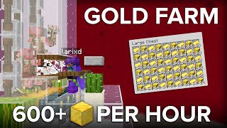 Minecraft Ultimate Gold XP Farm Tutorial  90000 Items Per Hour [upl. by Scarface575]