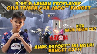 3 VS 6 LAWAN DARI 3 GUILD BERBEDA GILA NGERIquot ADA PLAYER ESPORTNYA GG BANGET GUYS [upl. by Baudin]