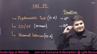 SBI PO 2023 Psychometric Test  Roadmap Ahead  GDGE Preparation  Vijay Mishra [upl. by Carmela]