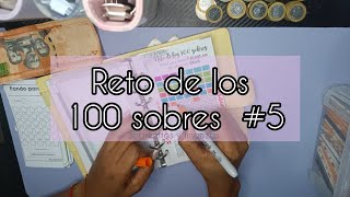 Reto de los 100 sobres 5  100envelopechallenge sistemadesobres [upl. by Ahs236]