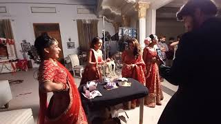 Sasural Simar ka 2 Actor Reema brithday Video on set [upl. by Aivlys]