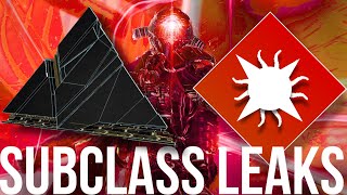 Destiny 2 STRIFE SUBCLASS LEAKS NEW SUPERS Leaks amp Preview [upl. by Cairns762]