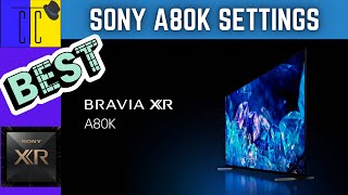 Sony Bravia A80K A90K OLED Best Settings Walkthrough  SDR  HDR10  Dolby Vision  Gaming [upl. by Kaazi]