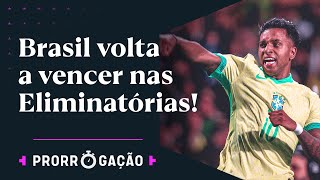 RODRYGO MARCA E BRASIL VENCE O EQUADOR NA ESTREIA DE DORIVAL NAS ELIMINATÓRIAS PRA COPA DO MUNDO [upl. by Gershom]