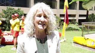 Surf Lifesavers visit NSW Parliament House [upl. by Perzan]