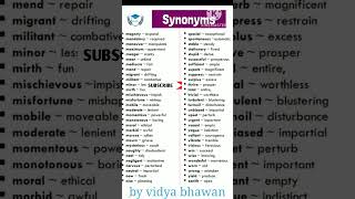 very very important Synonyms englishgrammar antonyms synonyms [upl. by Odla403]