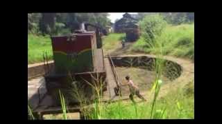 Badulla Railway Turntable Badulla train [upl. by Barbra]