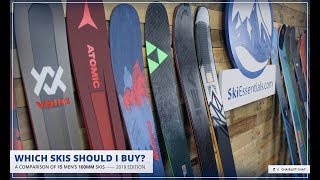 2019 Mens 100 mm AllMountain Ski Comparison [upl. by Edie]