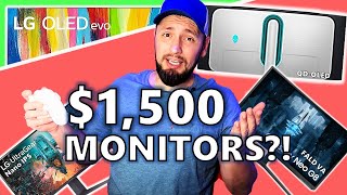 Epic Monitor Battle Alienware AW3423DW vs Samsung G8 NEO vs Ultragear 32GQ950B vs LG C2 C3 [upl. by Aciraj]