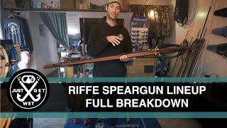 Full Riffe Speargun Lineup Breakdown [upl. by Odnalor40]