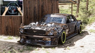 Rebuilding Ford Mustang Hoonicorn quotHOONIGAN GYMKHANAquot Forza Horizon 5 Stering Wheel Gameplay [upl. by Poole]