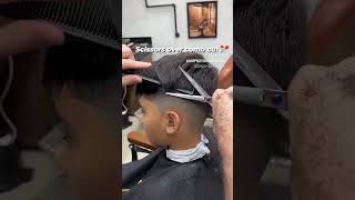 Scissors over comb cut haircut [upl. by Ecargyram]