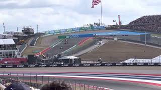 Turn 19 COTA grandstands 2022 f1 austingp formula1 [upl. by Ob]