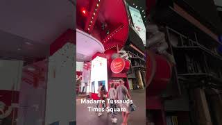 Madame Tussauds timessquare timessquarenightlivevisit newyorkcity travel [upl. by Sutsugua]