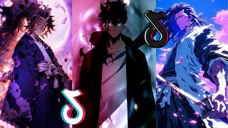 Badass Anime Edits Anime TikTok Compilation114K [upl. by Mulford]