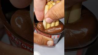 satisfying chocolate nutella yummy icecream notalking asmreating mukbang dessert mars ASMR [upl. by Kant]